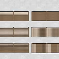 Wooden Slatted Fence Design Ideas For Outdoor Garden And Yard Decoration