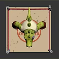 Game Movie Character Green Crocodile In Cinderfella Wrestling Ring With Red Gloves