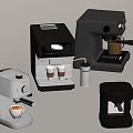 Different Types Of Kitchen Coffee Appliances Including Espresso Machines And Drip Makers