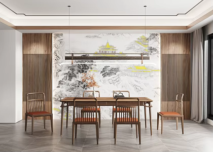 New Chinese Restaurant 3d model