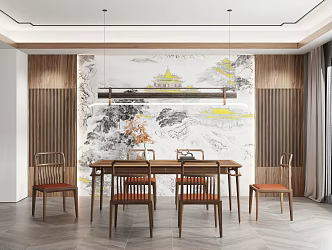 New Chinese Restaurant 3d model