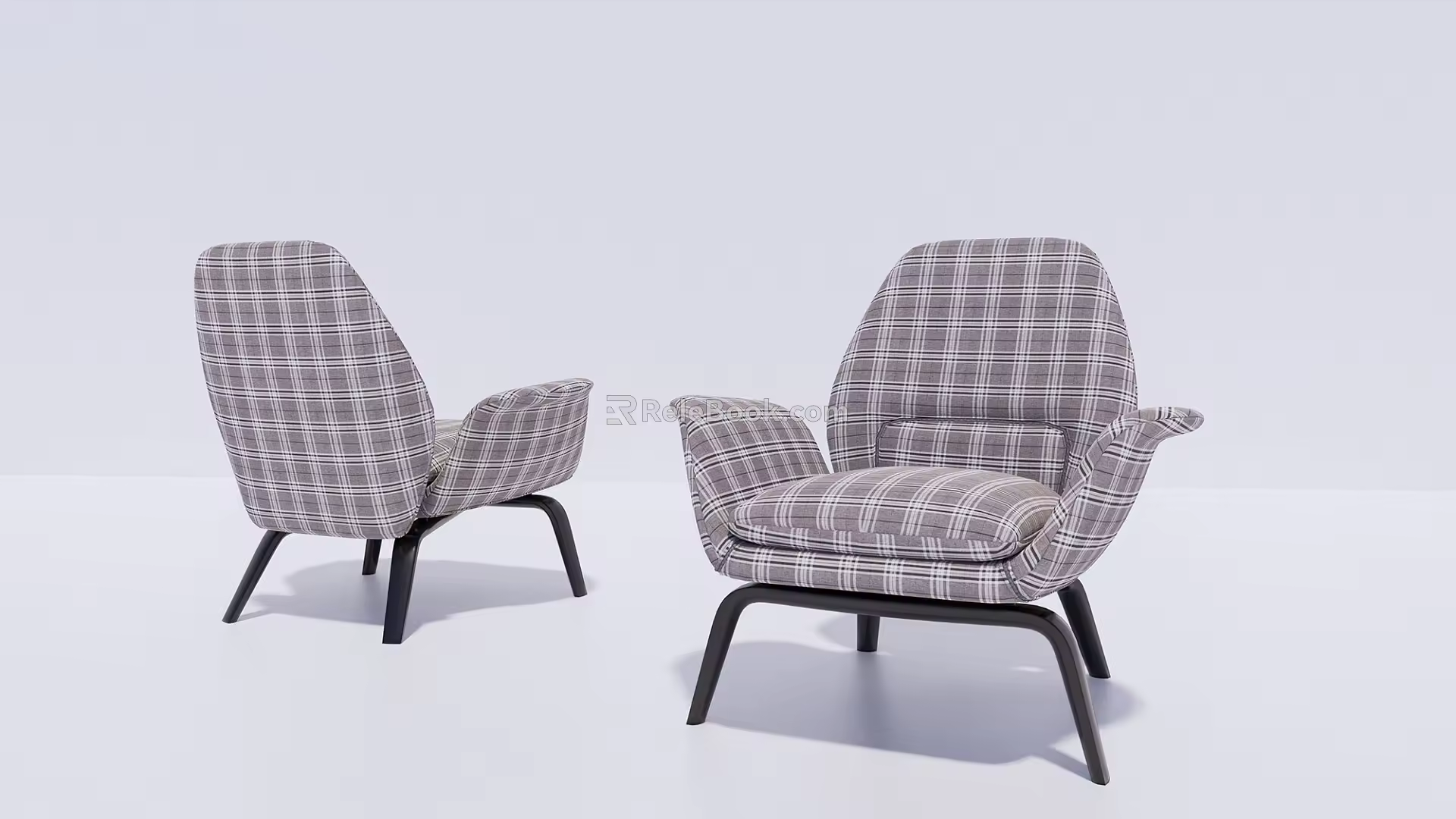 Modern Single Sofa Simple Lazy Sofa Single Sofa Chair Leisure Chair 3d model