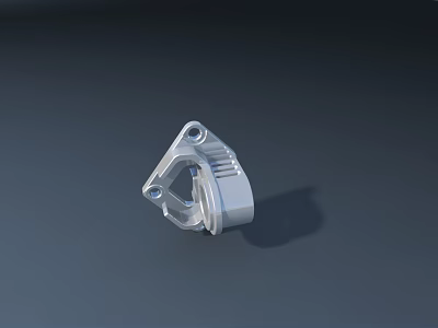 Elegant Modern Kitchen Faucet Featuring Sleek Chrome Finish And Luxury Design Elements 3d model