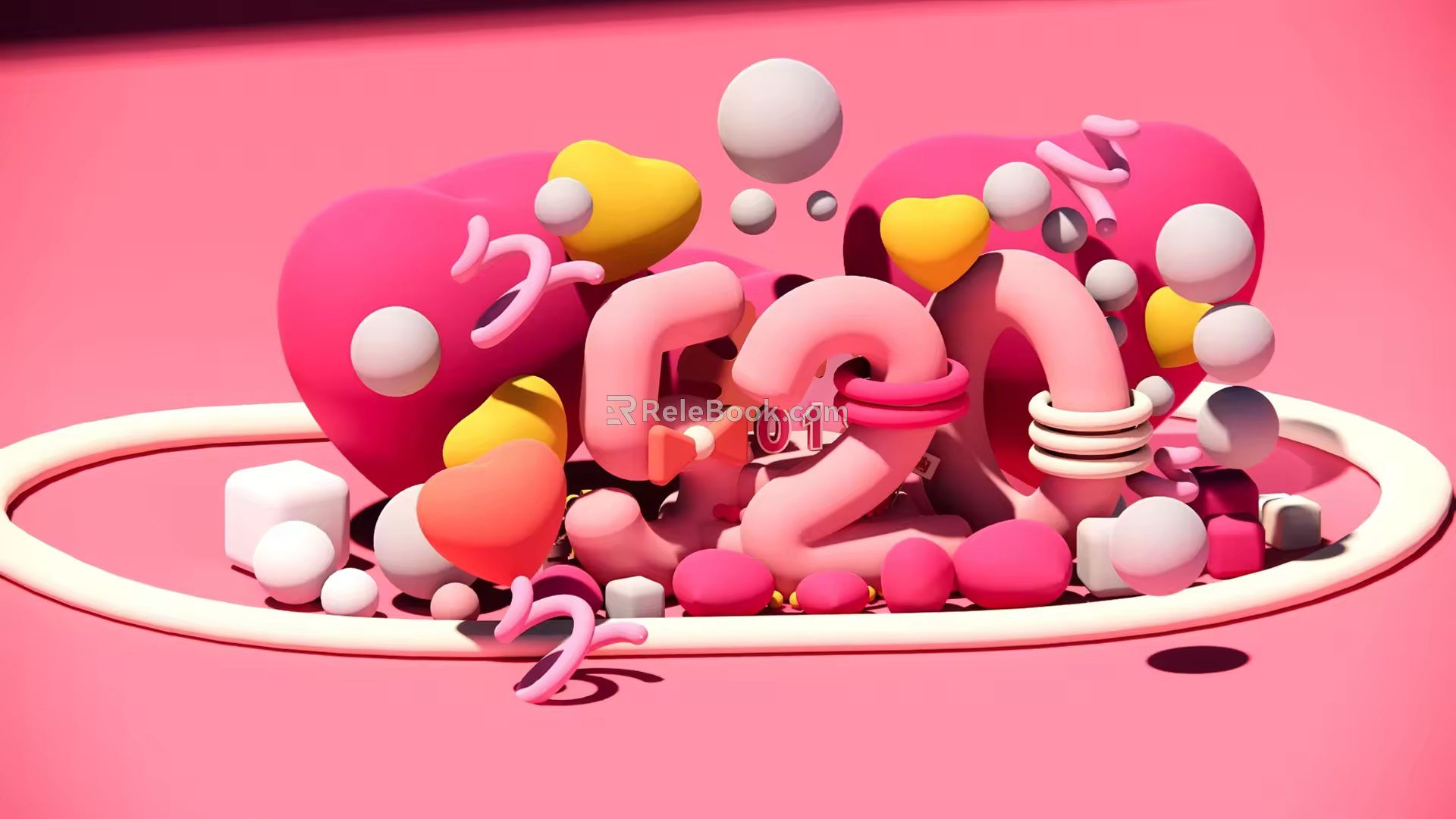 Modern Meichen e-commerce 3d model
