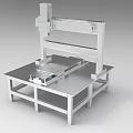 Industrial equipment three-axis mobile platform automation non-standard equipment sliding table 3d model