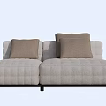 Minimal chaise sofa 3d model