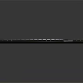 Black Mechanical Gaming Keyboard With Green Backlit And Programmable Keys