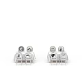 Stylish Table and Chair Sets with White Tablecloths and Matching Chairs