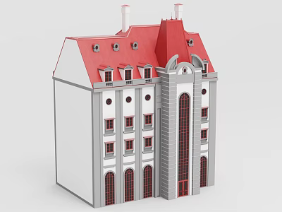 Architecture Villa 3d model