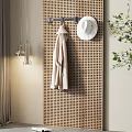 Modern clothes hook 3d model