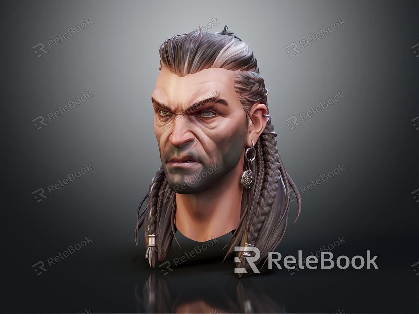 modern game character male character male character model