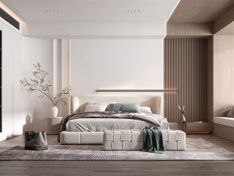 Modern Bedroom 3d model