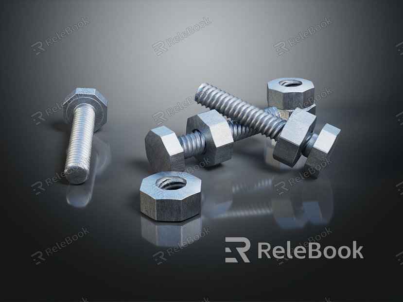 modern screw nut pan head screw round head screw model