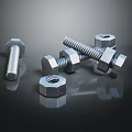 Durable Hardware Tools Including Bolts And Nuts For Construction Projects