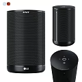 LG Cylindrical Daily Use Electrical Appliance Multiple Views With Mesh Surface And Control Buttons