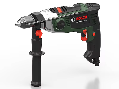 High Quality Bosch Electric Drill Handheld Hardware Power Tool for Home DIY Projects 3d model