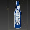 Interactive Zone Featuring X SHOT Blue Bottle With JAM PUMP LOAD AIM FIRE Steps 3d model