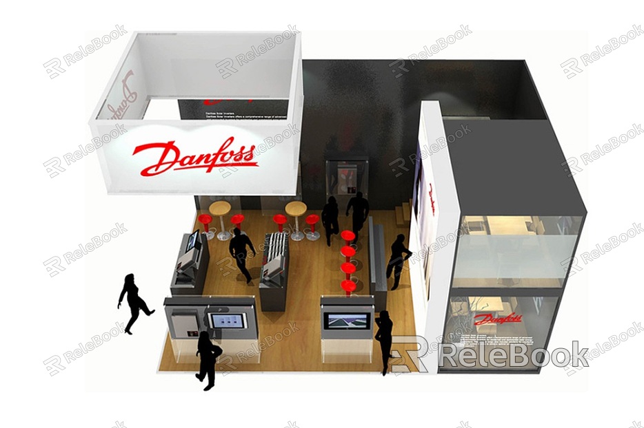 Danfoss exhibition booth model model