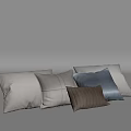 Decorative Throw Pillows In Neutral Tones And Textured Fabrics For Home Decor