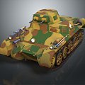 Modern tanks, military vehicles, mechanized units, armored units 3d model