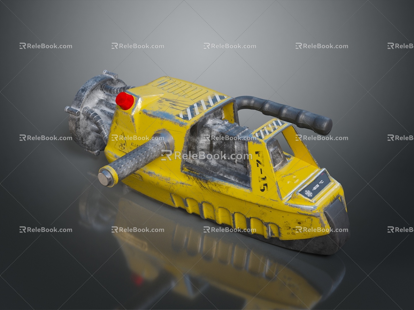 Chainsaw Handheld Chainsaw Gasoline Saw Diesel Saw Chainsaw Wood Logging Logging Tools Tools 3d model