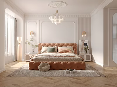 French Bedroom 3d model