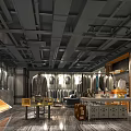 Modern Stylish Menswear Clothing Store With Marble Facade And Elegant Garment Display In Shopping Mall