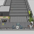 Roof Garden Design Featuring Wooden Deck Outdoor Seating Lighting And Green Plants