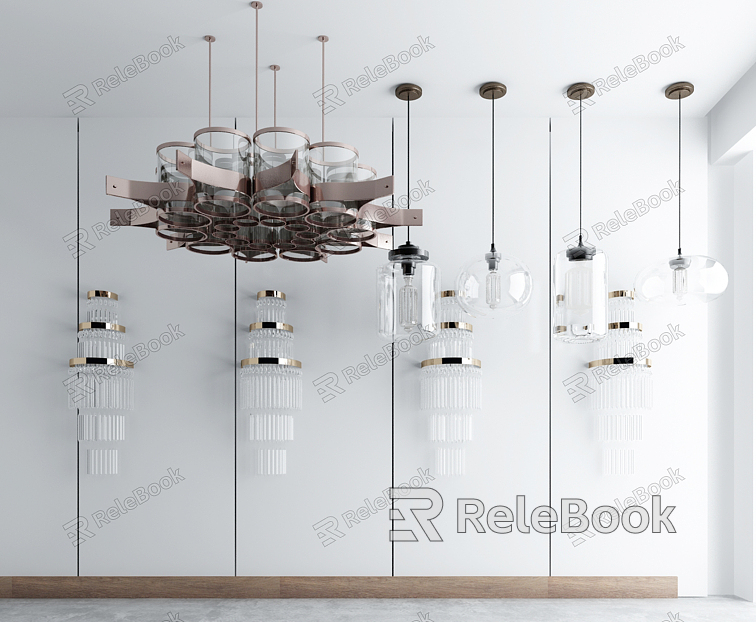 Modern chandelier chandelier combination model