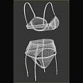 Women's Elegant Lace Lingerie Set with Bra and Panty Soft Design