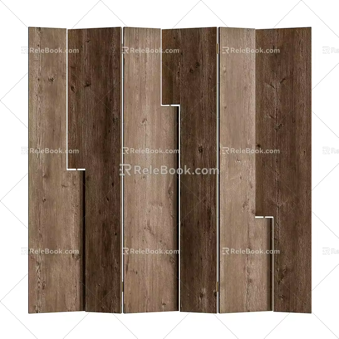 Silent log screen partition 3d model