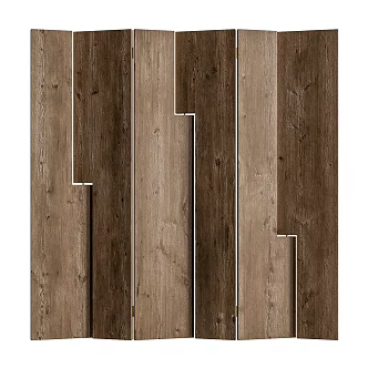 Silent log screen partition 3d model