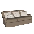 OLIVER GUSTAV modern multi-person sofa wind sand release art sofa in-line sofa 3d model