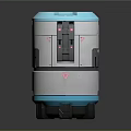 Modern Sci-Fi Equipment Sci-Fi Capsule Space Capsule Hibernation Cabin Freezing Cabin 3d model