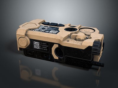 Walkie-talkie military walkie-talkie military radio military wireless telephone wireless telephone military communication equipment 3d model