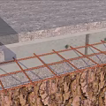 Ancient Architecture Roof Structure With Traditional Tiles And Wooden Frames