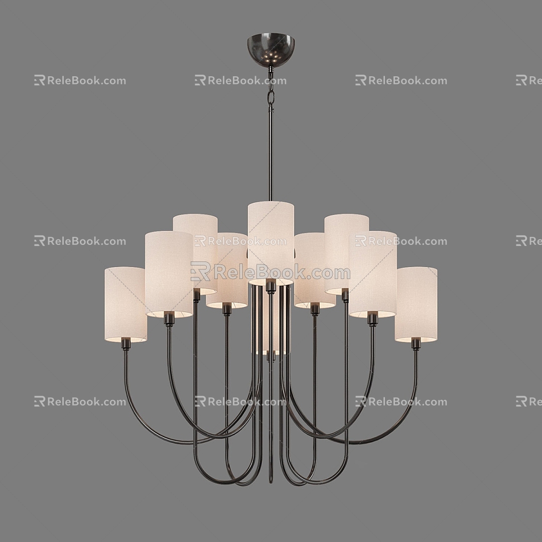 Nordic Simple Light Luxury Chandelier model