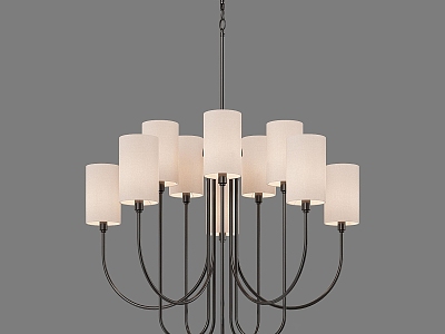 Nordic Simple Light Luxury Chandelier model