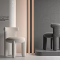 Modern Designer Kids Chair In Light And Gray Velvet With Unique Design