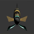 Modern Fish Tilapia Butti Kofiri Fish Tropical Fish Ornamental Fish 3d model