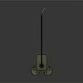 Lamp stick fluorescent lamp lighting lamp lighting fixture furniture realistic model cartoon model 3d model