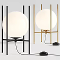 Light Luxury Table Lamp 3d model