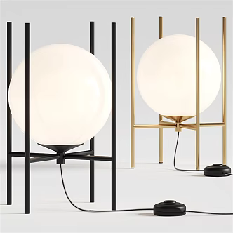 Light Luxury Table Lamp 3d model