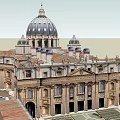 St. Peter's Basilica 3d model