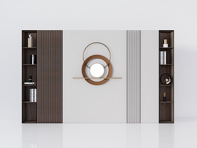 Modern Bookcase Bookshelf 3d model