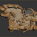 Cave Mountain Cave Cave Realistic 3d model