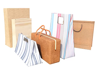 Modern Handbags and Bags 3d model