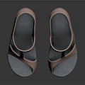 Fashionable Women's Pink Sandals With Blue Insole And Stiletto Heel Platform Sole