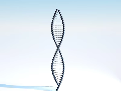 Advanced Medical Device for DNA Double Helix Analysis in Molecular Diagnostics 3d model