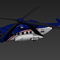 Helicopter 3d model